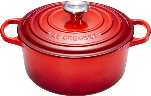 Le Creuset Signature Ronde Braadpan 26 Cm Kersenrood
