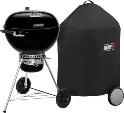 Weber Master Touch Premium SE E-5775 Zwart + Sear Grate + Hoes
